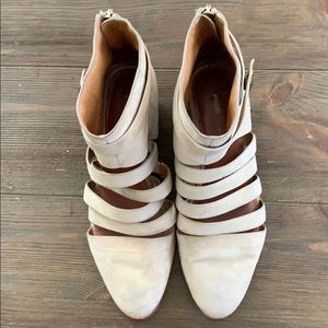 Rebecca Minkoff Tan Suede Booties